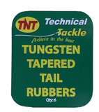 TNT Tungsten Tapered Tail Rubber_