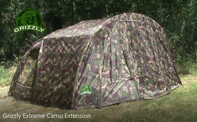 - Grizzly X-treme camou bivvy Extention
