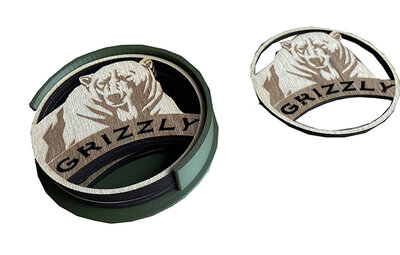 Grizzly ® Onderlegger Set 