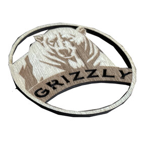 Grizzly ®  onderlegger in berkenhout
